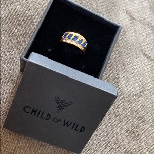 Child of Wild Sz 7 Gold Ring